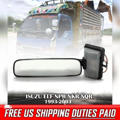 Innen-Rückspiegel schwarz für ISUZU NKR NPR120HP ELF NQR 1994–05 - Изображение 1 из 4