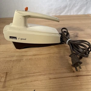 Vintage Montgomery Ward 5 Geschwindigkeiten Handmixer ohne Rührbesen. Getestet. - Bild 1 von 9
