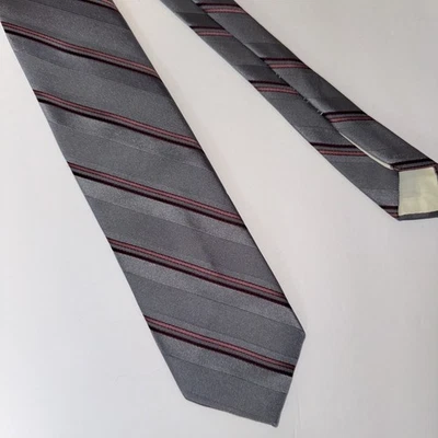 Corbata Ketch Vintage Rayas 100% Poliéster Hecha en EE. UU. Foto 1 de 4