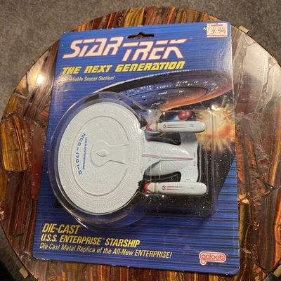 Star Trek Next Generation USS Enterprise Diecast Starship Galoob 1988 NEW !! - Image 1 of 4