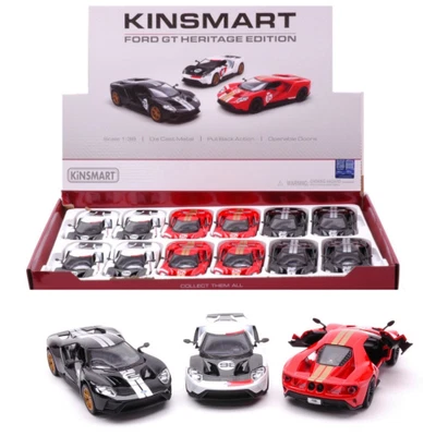 FORD GT HERITAGE EDITION (1 Modellino a Scelta) 1:32 Kinsmart Modellismo Giocatt - Immagine 1 di 3