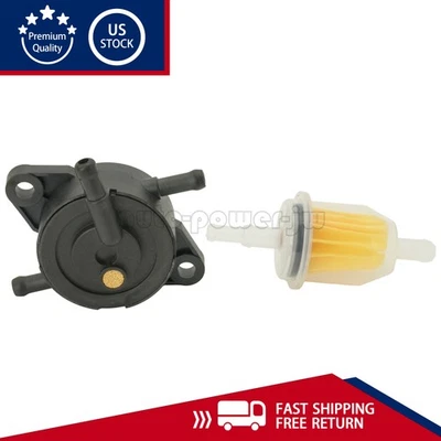 Fuel Pump W/ Filter For Kawasaki FR541V FR600V FR651V FR691V FR730V 49040-7008 - Image 1 of 4