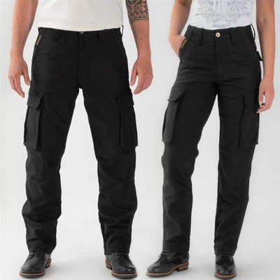 Rokker Black Jack 2022 W40 L32 Motorcycle Jeans Trousers Cargo Pants Includes T-Shirt - Image 1 of 4