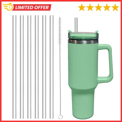 AJEDRMY 6 Pack Replacement Straws for Stanley 30 40 Oz Adventure Quencher Travel Tumbler