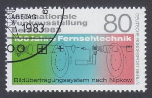 Germany Berlin 1983 Mi 702 Sc 9N487 Radio exhibition Nipkow phototelegraphy - Picture 1 of 1