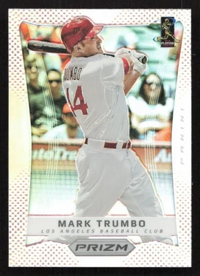 Tarjeta Panini Prizm Mark Trumbo Silver Holo Prizm #114 2012 Foto 1 de 2