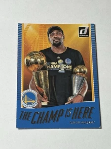 Kevin Durant 2017-18 Donruss Optic The Champ is Here #1 Warriors - Bild 1 von 2