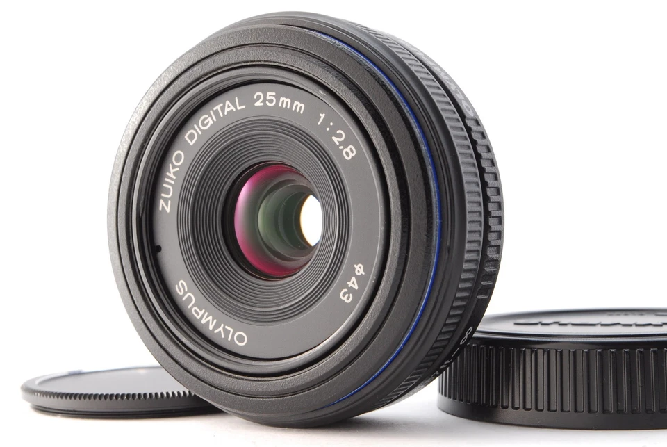 [COMO NUEVO] OLYMPUS ZUIKO DIGITAL 25mm F2.8 Lente Pancake Estándar de JAPÓN Foto 1 de 4