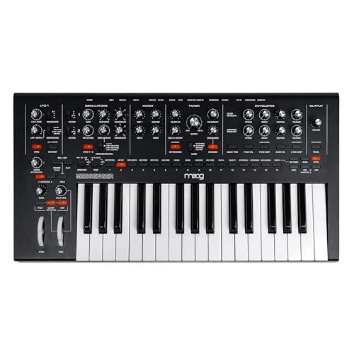 MOOG Messenger Monophonic Analog Keyboard Synthesizer with 32 Keys 64-Step - Image 1 of 4