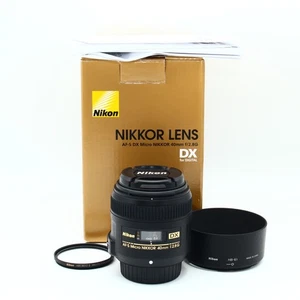 "Near Mint" Nikon AF-S DX Micro Nikkor 40mm f/2.8 G Macro Lens from JAPAN #07116 - Picture 1 of 11