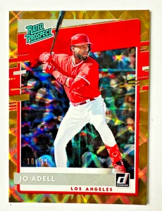 Donruss Jo Adell 2020 clasificación dorada Prospect RC SP #/99 ¡Ángeles! - Imagen 1 de 3