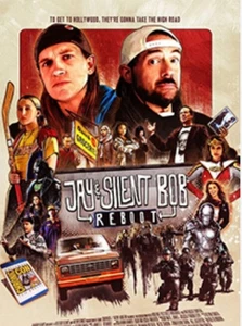 Jay und Silent Bob Reboot Leinwand gebraucht Comic Con Kevin Smith Echtheitszertifikat Superheld Film - Bild 1 von 5