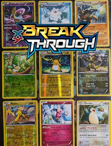 XY BREAKthrough Tarjeta Pokémon Individual Holo Inverso, Rara, Poco Común y Común - Imagen 1 de 165