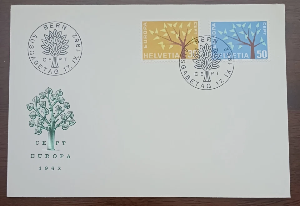 HELVETIA EUROPA 1962 - CEPT - FDC - #262 - Image 1 of 1