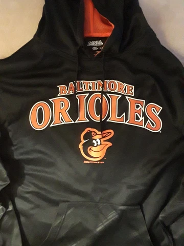 Baltimore Orioles Men’s Hoodie XL Brand New w/ Tags STITCHES MLB Brand Cover