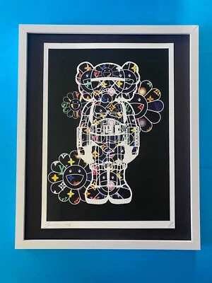 Arte Pop Death NYC LG Enmarcado 16x20 pulgadas Original Certificado/Compañero Murakami 1\ Foto 1 de 4