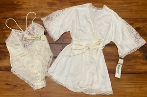 Lencería vintage Pinehurst peluche con bata talla pequeña EE. UU. Sexy - Imagen 1 de 16