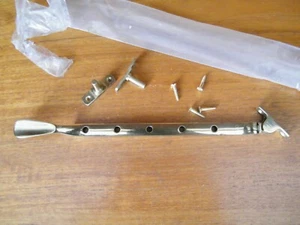 10" Solid Brass Window Stay / Heritage window frames - Picture 1 of 3