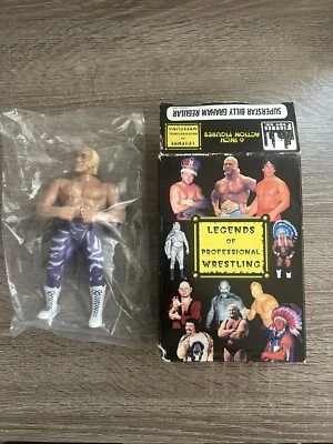Figura de juguete regular de la superestrella Billy Graham 2001 Legends of Professional Wrestling Foto 1 de 4