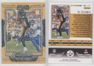2021 Panini Playbook Rookie Sparkle Pat Freiermuth #117 Rookie RC