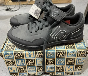 Five Ten Kestrel Lace Men's MTB Shoe Size 10.5 Carbon Black - Picture 1 of 7