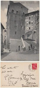 GUBBIO - PERUGIA - VIA ODERISI LUCARELLI - VIAGG. 1931 -4258- - Picture 1 of 1
