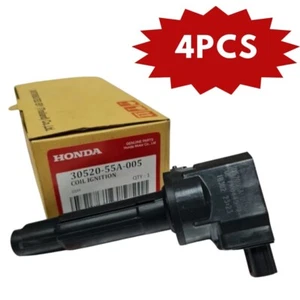 4Pcs Ignition Coil For Honda Fit Jazz 2014-2019 30520-55A-005 NEW - Picture 1 of 7