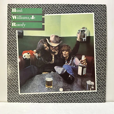 Vinyl Hank Williams, Jr. LP Rowdy 1981 EX/EX - Image 1 of 3