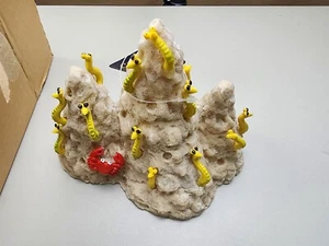 Blue Ribbon Exotic Environments Worm Head Island, Aquarium Ornament - Picture 1 of 6