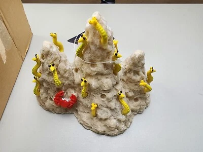 Синяя лента экзотические среды червячная голова остров, аквариумное украшение - Изображение 1 из 4