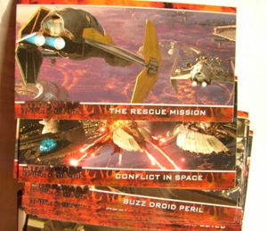 Star Wars ROTS E III Topps Widevision 2005 trading card base set 80 cards 1121 - Picture 1 of 3