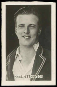 Chums - 'Cricketers' (1923) - #12 - Hon. L.H. Tennyson (Hampshire) - Picture 1 of 2