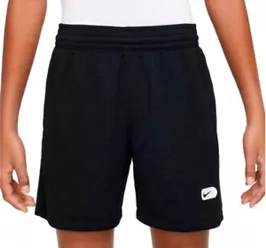 NIKE Boy's Dri-FIT Athletics Short ** BLACK/WHITE - Small ** NWT - Picture 1 of 5
