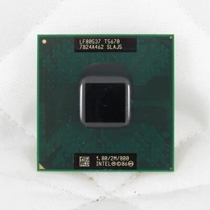 Intel Pentium Core 2 Duo Mobile Processor T5670 SLAJ5 CPU 1.8GHz Socket P - Picture 1 of 1