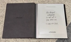 Remarkable Solutions reMarkable 2 Paper Tablet + Marker Plus + Leather Folio - Afbeelding 1 van 4