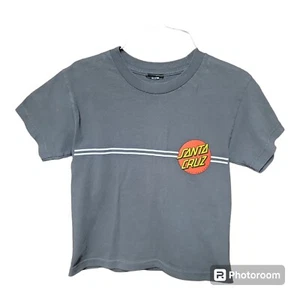 Camicia skateboard Santa Cruz classica a pois antracite erica giovane piccola - Foto 1 di 4