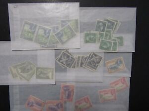 Curacao Stamps In Glassines With Scott Numbers Lot of 22 Packs New & Used