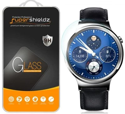 3X Supershieldz for Huawei Watch Tempered Glass Screen Protector Saver - Image 1 of 4