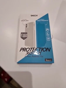 Skech Iphone 11 Protezione 360 Pack Kit Custodia Trasparente Più 2 Protezioni Schermo - Foto 1 di 3