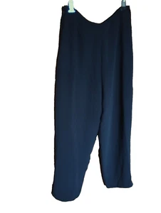 Talbots 14 Petite reine Seide Hose in Schwarz, gefüttert 31" Taille, 28" Schrittlänge seitlicher Reißverschluss - Bild 1 von 24