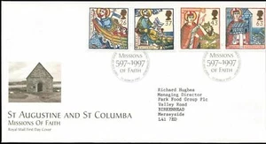 GB FDC 1997 Missions Of Faith, Bureau H/S #C22951 - Picture 1 of 1