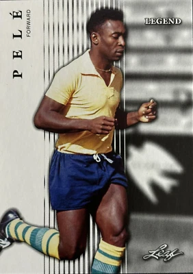 Pele 2023 LEAF LEGENDS BRAZIL WORLD CUP #L-07 * MINT * SOCCER CARD - Image 1 of 2