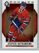2018-19 O-Pee-Chee Coast to Coast #190 Jesperi Kotkaniemi RC (ref 125846)
