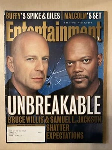 Entertainment Weekly Bruce Willis and Samuel L. Jackson Unbreakable Issue #571 - Picture 1 of 3