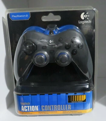Playstation 2 Logitech Action Controller Vibration Feeback Brand New - Image 1 of 4