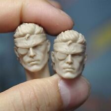 1/12 Old Snake Metal Gear Solid Boss Head Sculpt Fit SHF 6 inch Male Figure Body