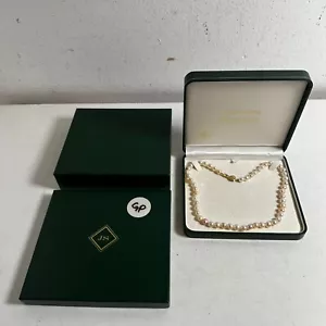 Josephine Selection Women Yellow Gold 14K Clasp Freshwater Pearl Strand Necklace - Picture 1 of 10