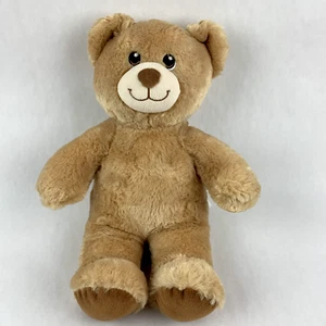Build a Bear Lil Vanilla Bean 15 Zoll hellbrauner Bär, weiches Fell, weiche Augen BAB Logo auf Pfote - Bild 1 von 8