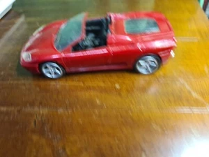 Ferrari 360 Spider Shell V-Power Promo Pullback 1/38 Plastic Toy Car - Picture 1 of 5