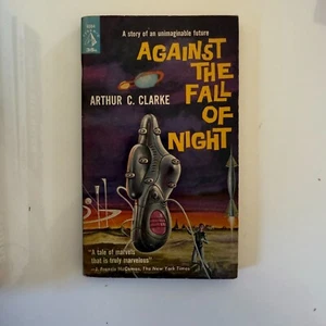 Against The Fall Of Night By Arthur C. Clarke Pyramid Book Science Fiction VTG - Picture 1 of 2